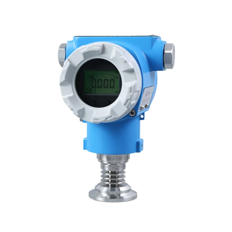 Sanitary Clamp Pressure Transmitter YW-130KF Anti-Corrosion Quick Installation Diffusion Silicon Pressure Sensor