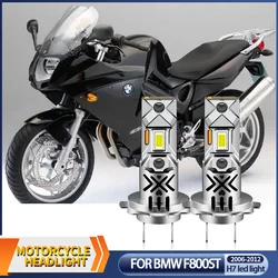 1/2Pcs 12V 6000LM 60W Motorfiets H7 Led Koplampen Voor For BMW F800ST 2006-2012 Upgrade Kit Hoge Lage beam Moto Verlichting Wit