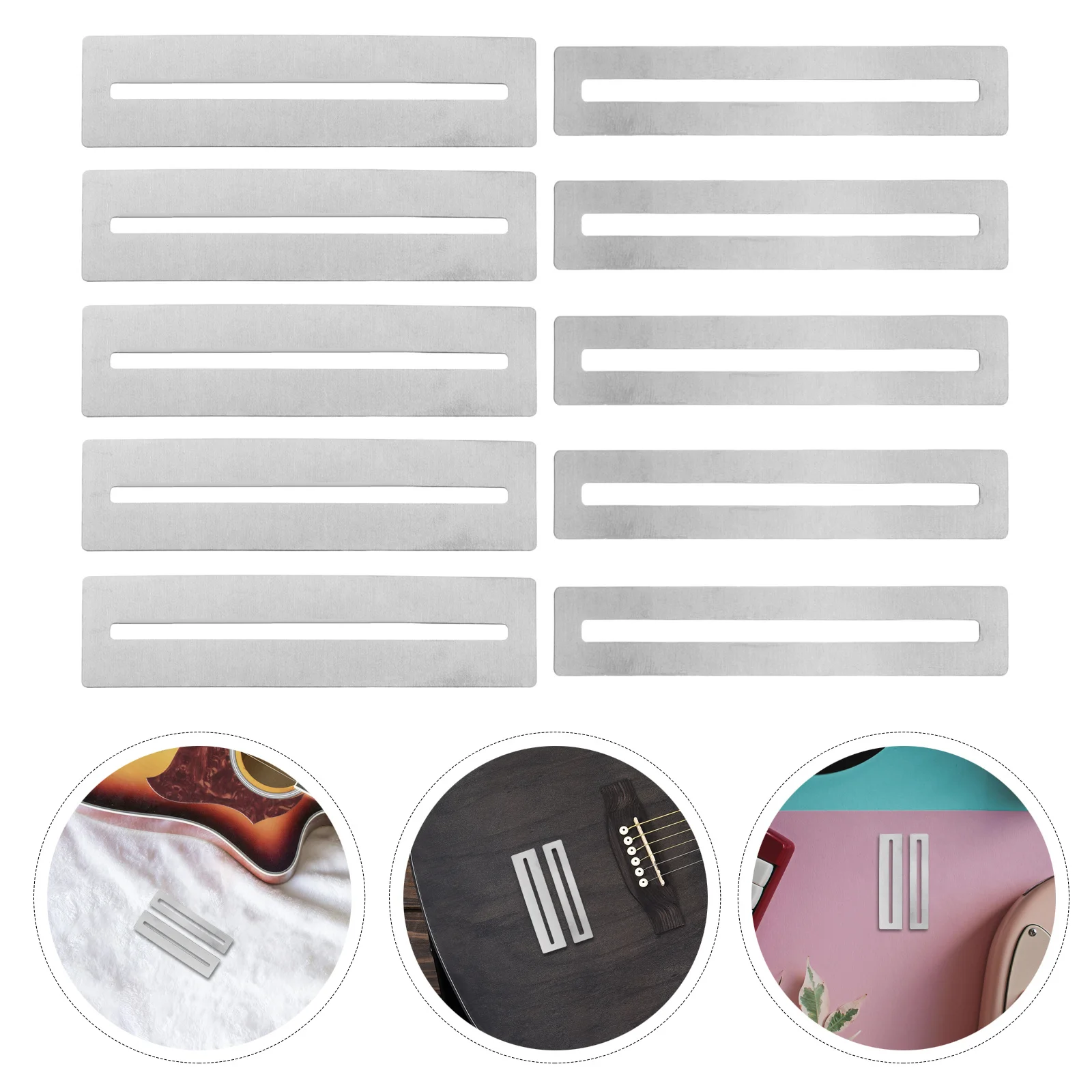 

5 Pairs Bass Guitar Fingerboard Guard Polishing Fretboard Repair Kit Tool Protector Pad for