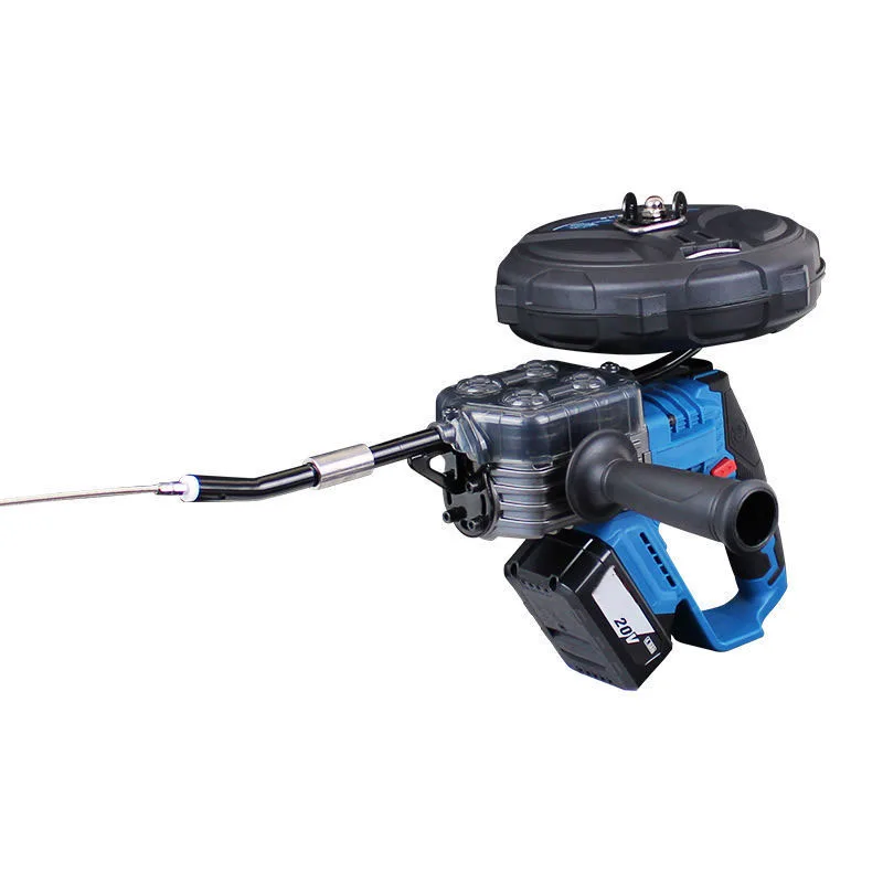 

Rechargeable Automatic Wire Puller Machine Electric Cable Pulling Tool with GuidingLine for Threading through Wall Electrician U