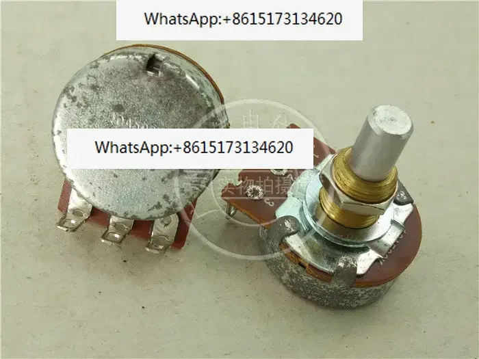 

10 pieces BOURNS 10A500K guitar volume potentiometer copper shaft part 10MM round handle