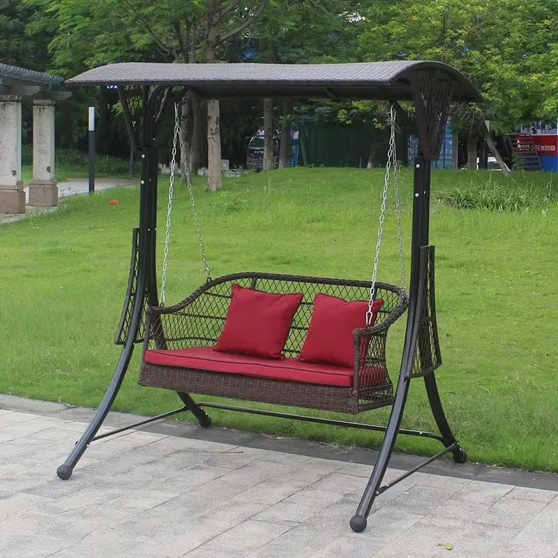 

Modern Outdoor Patio Swing Chair Two Seat Patio Hanging Swing Chair Hanging Basket