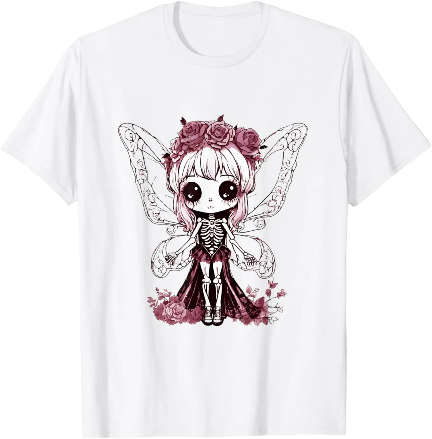 

Skeleton Fairy Anime Goth Kawaii