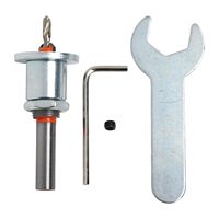 1 Set Woodworking Router Bit Adjustable With Limiter 8mm Shank Countersink Drills Solid Hardened Steel Drills Hardware Tool