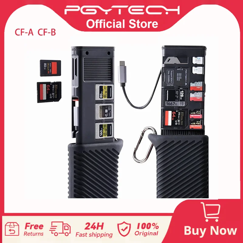 PGYTECH CFexpress USB 3.2 Memory Card Reader Case