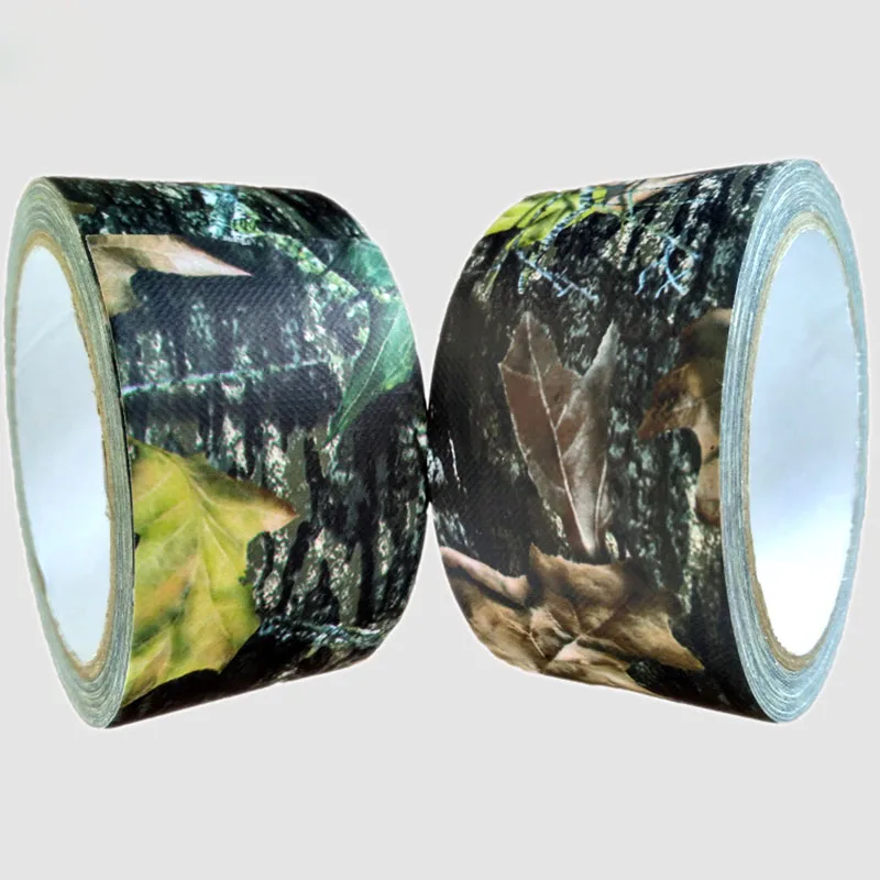 Camo Wrap Waterproof Dead Leaves Camo Cloth Tape Outdoor Camping Camouflage Stealth Tape Wrap Hunting Gun Accessories 10m