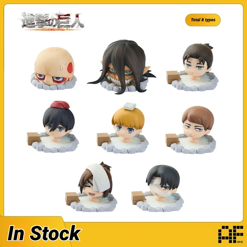 

Коллекционные аниме-фигурки Aforce Attack On Titan Like U Series: Эрен Йегер, Леви. Готовые к отправке. Для фанатов отаку.