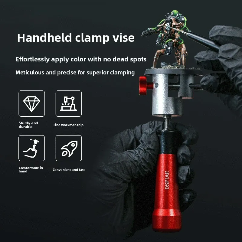 AT-HV Handheld Model Vise Clamp for Figure Painting Etching Tool