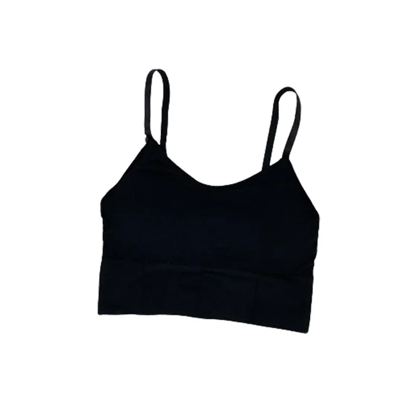 Backless Sportswear Woman Gym Sports Bra Seamless Womens Underwear Adjustable Shoulder Strap Inner Padded Yoga Vest Bralette