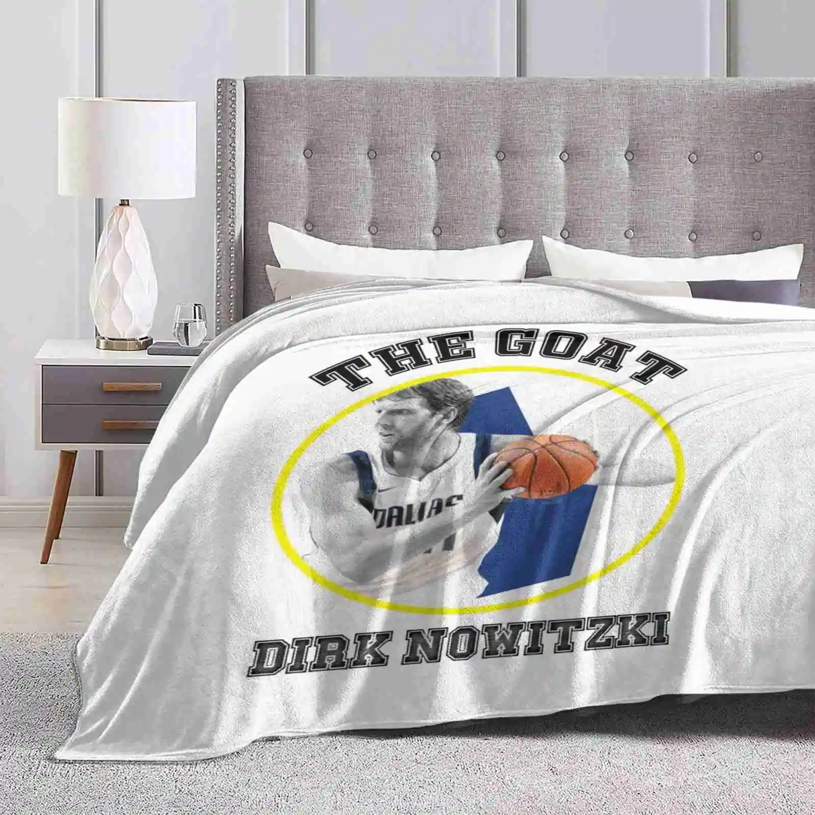 The Gout Dirk Nowitzki Shirt 2022 Gift Low Price New Print Novelty Fashion Soft Warm Blanket The Gout Dirk Nowitzki Shirtless