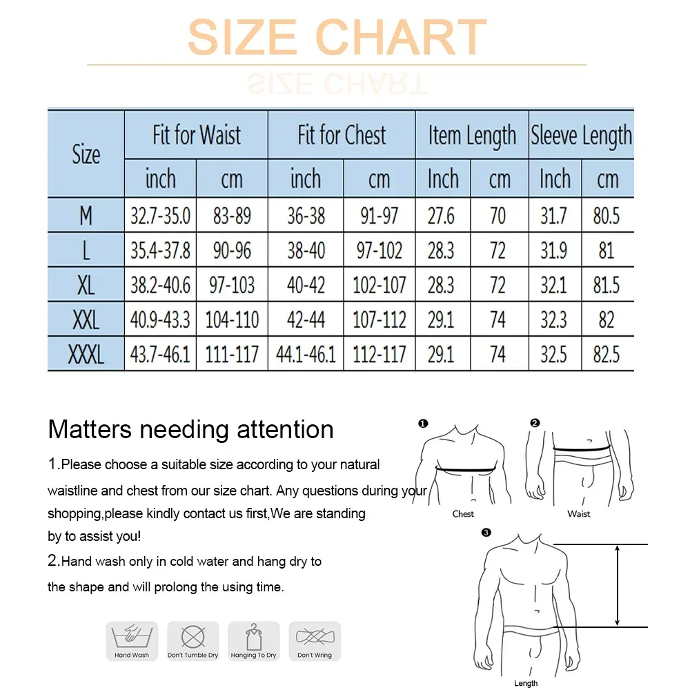 SEXYWG Sauna Jacket for Men Hot Sweat Weight Loss Top Fat Burning Slimming Sportwear Fitness Workout Exercise Long Sleeves Gym