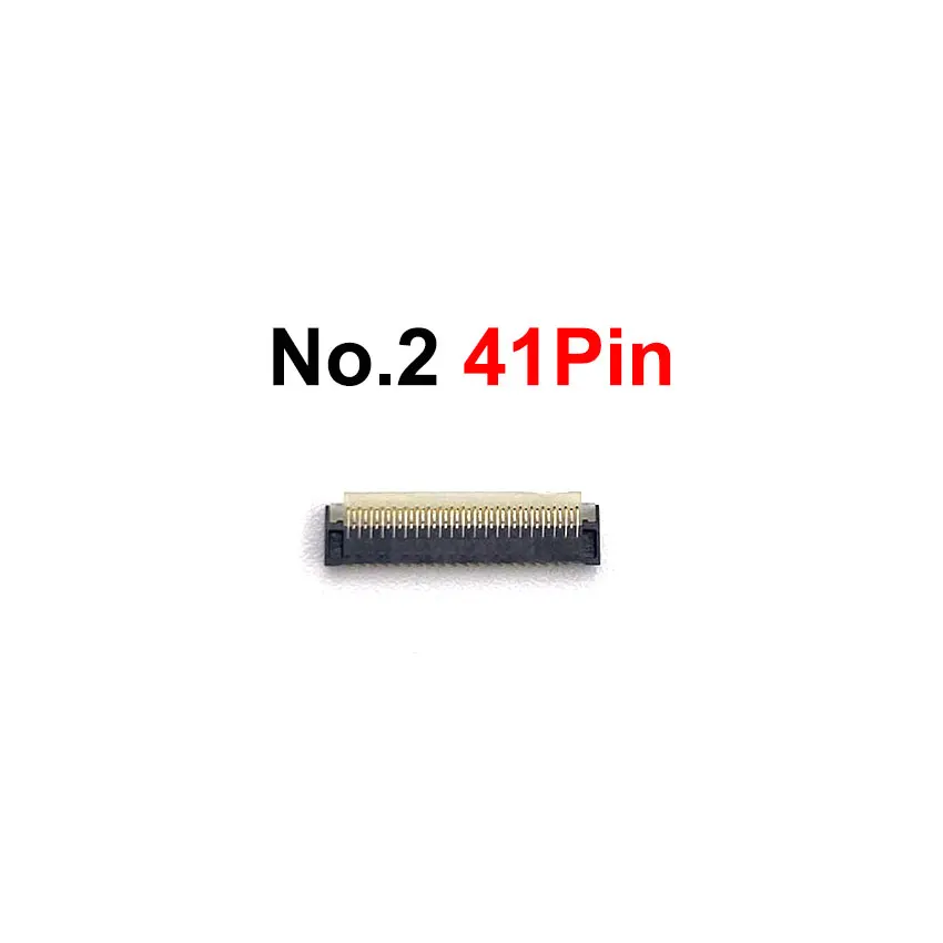 JCD 4Pin 21Pin 41Pin 53Pin FPC Buchse Motherboard LCD Display Bildschirm Flex Kabel Clip Band Stecker Für Neue 3DS LL XL