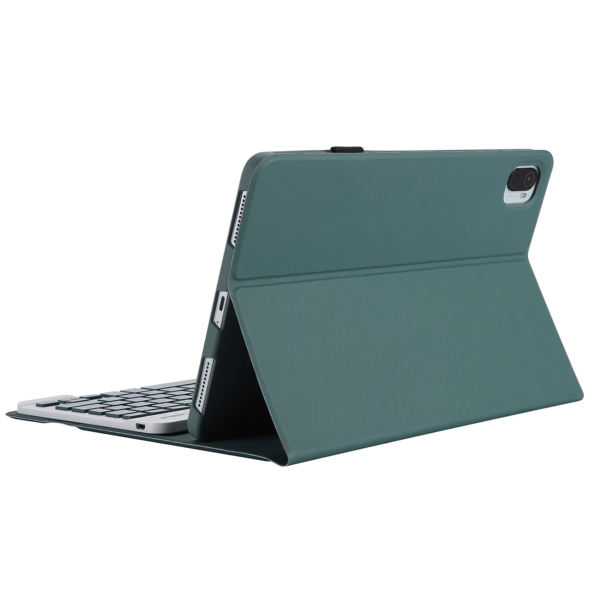 A0N7 لهاتف Xiaomi Pad 6 / Pad 6 Pro غطاء جلد PU رفيع للغاية مع لوحة مفاتيح قابلة للإزالة ومتوافقة مع البلوتوث - D