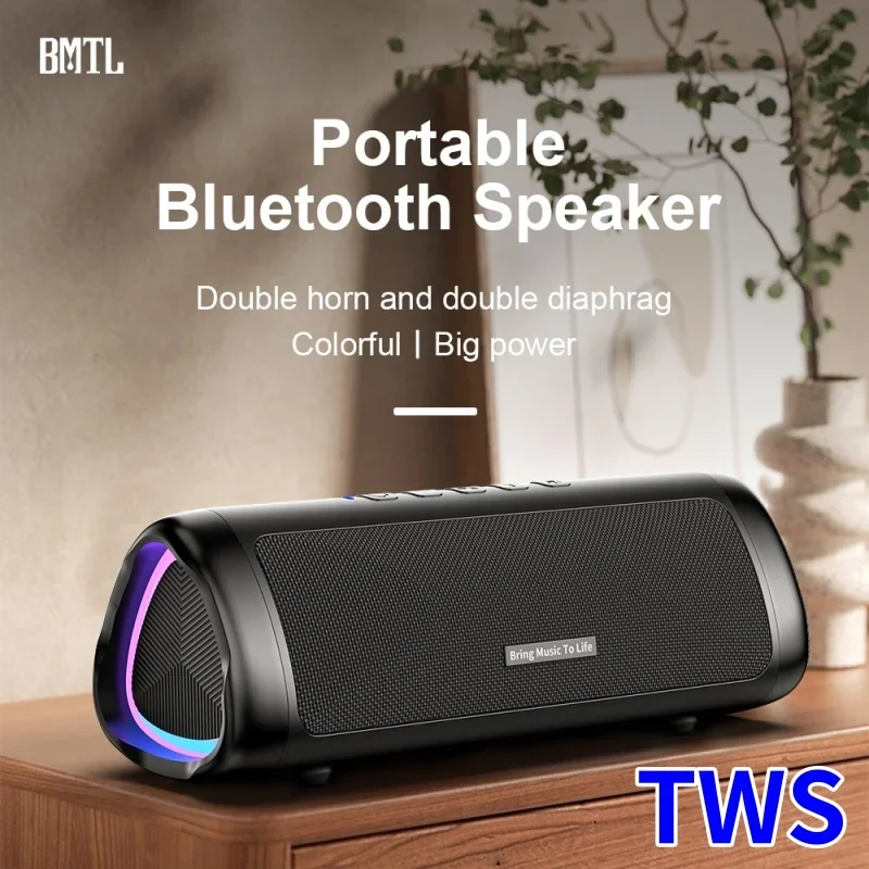 XDOBO altoparlante Bluetooth portatile esterno impermeabile IPX6 HIFI qualità del suono ad alta potenza 3D Stereo Surround Subwoofer Wireless TWS