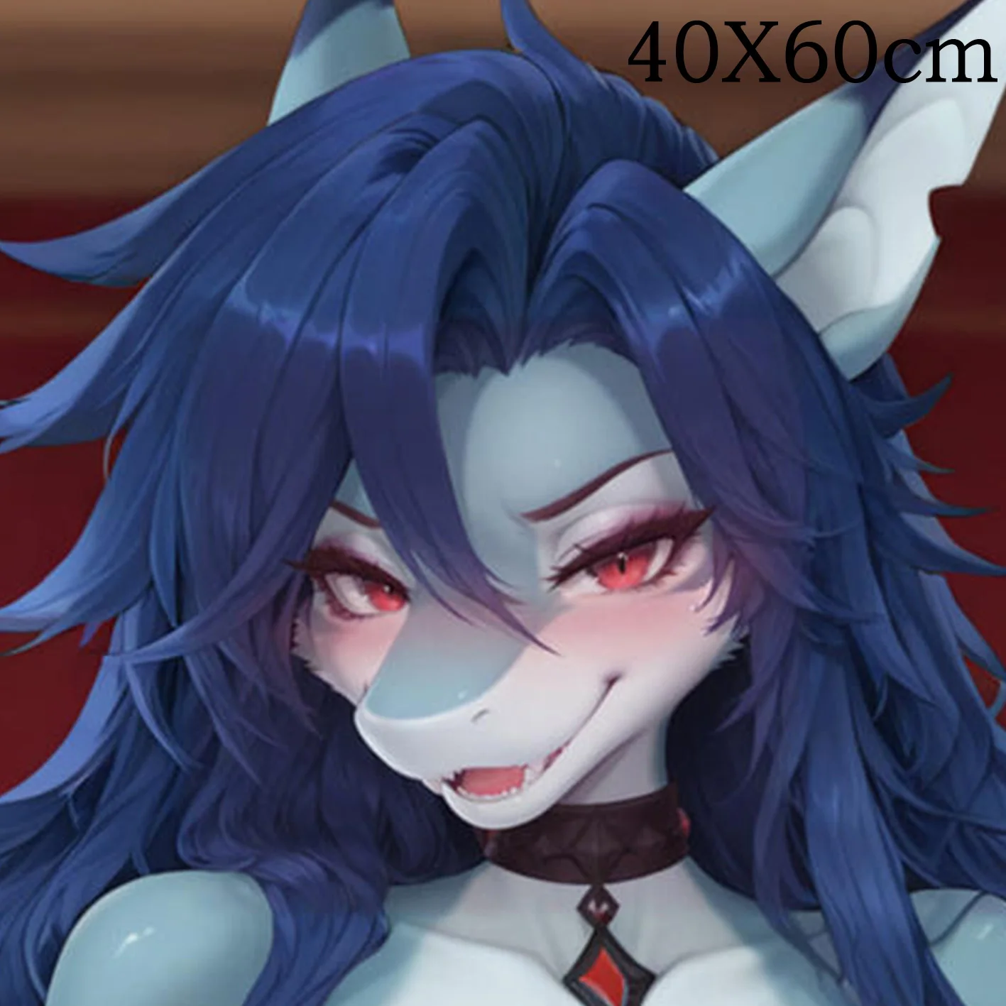 Dakimakura Anime Sea furry Pillow Cover Sofa Cushion Double-side Print Throw Pillow Case 40X60cm