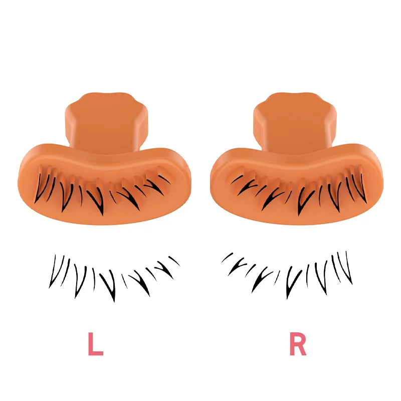 Timbre de cils inférieur en silicone avec poignée, outils de maquillage des yeux, bricolage, extensions de cils inférieurs, faux cils intérieurs Mayor