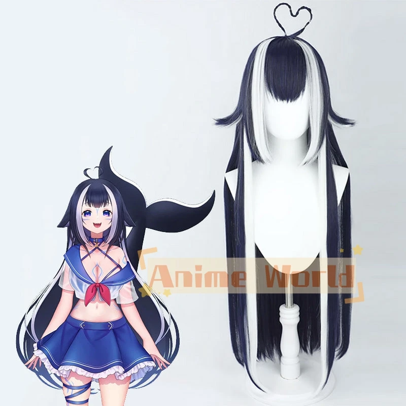 Peluca de Cosplay Virtual YouTuber Shylily Lily, Halloween, Navidad, hombres, mujeres, adultos