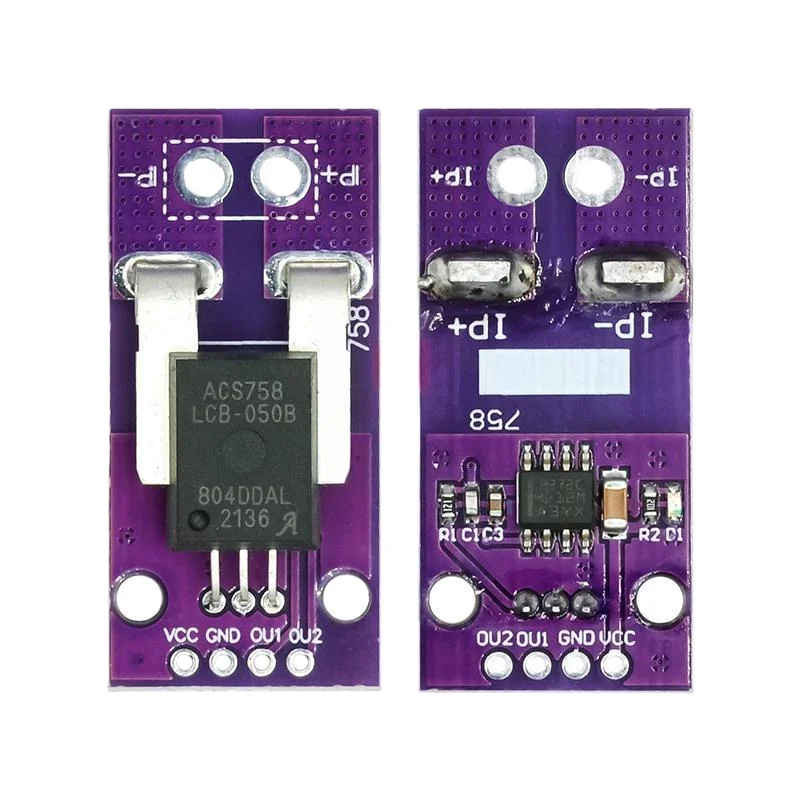 ACS758LCB-050B/100B/200B-PFF-T Linear Current Sensor Hall Current Module