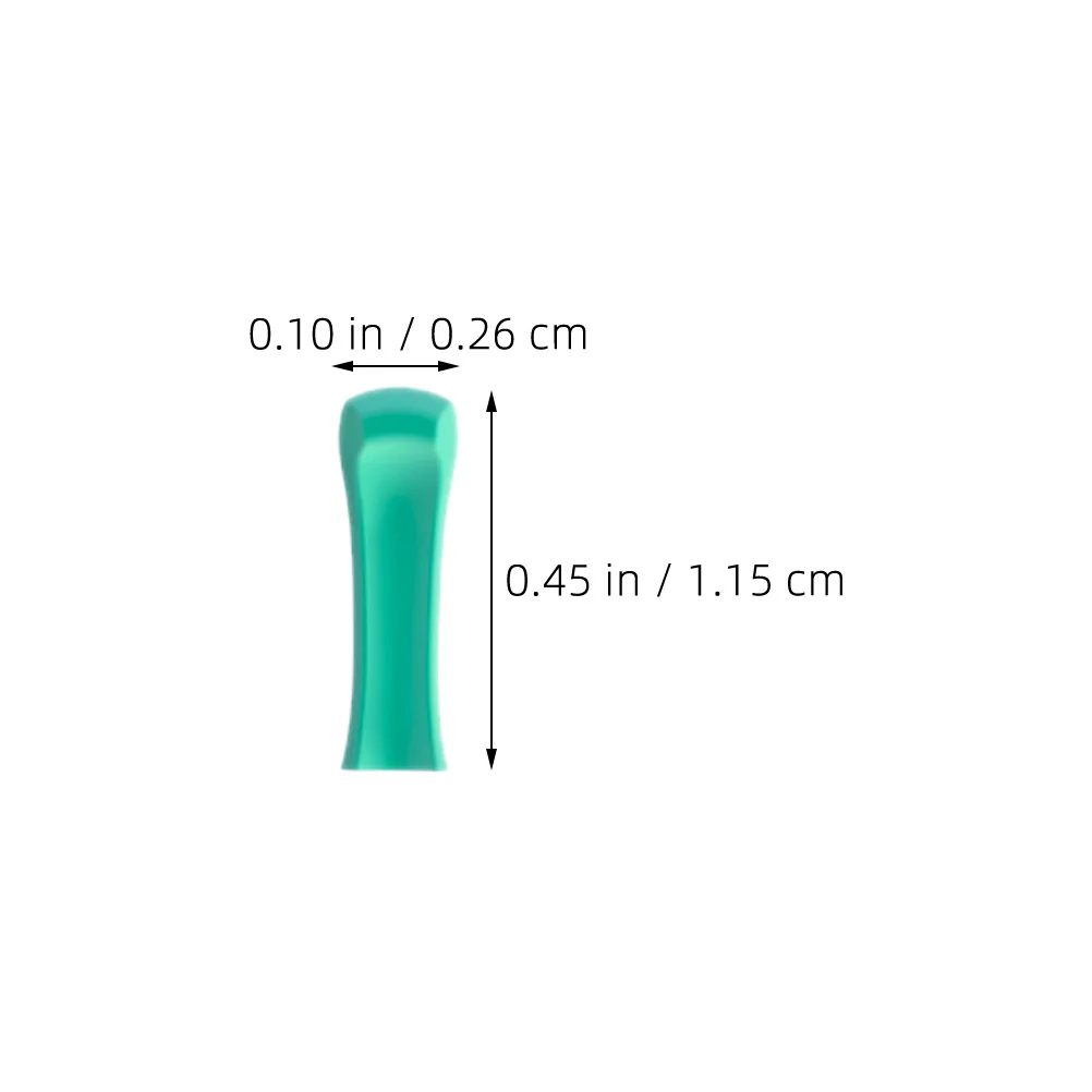 

1 set 1 Set Silicone Spoon Cover Replacement Tips Soft Cleaning Tool For Earwax Removal Cute Design Compatible With Most Spoons