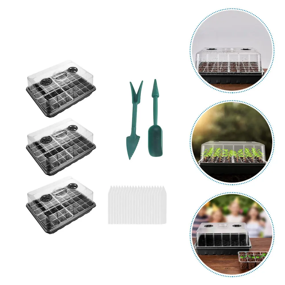 

1Set Plant Germination Box Durable PP Material Seed Sprouting Container Moisture Heat Retention Rate Plant Growing