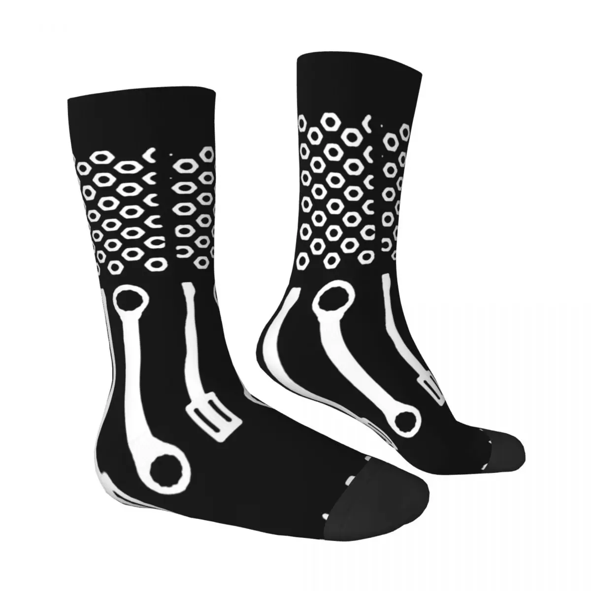 Car Mechanic Auto Mechanic Unisex Winter Socks Hiking Happy Socks street style Crazy Sock