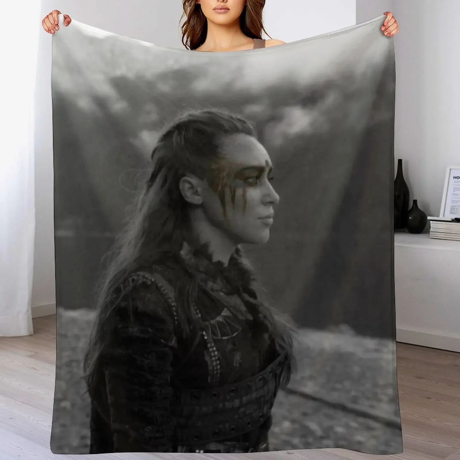 Grey Commander Throw Blanket Furrys decorative Blankets