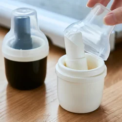 Small Dustproof Grease Brush with Cover Small and Exquisite Barbecue Brush Simple Household Kitchen Heat Resistant Grease Brush