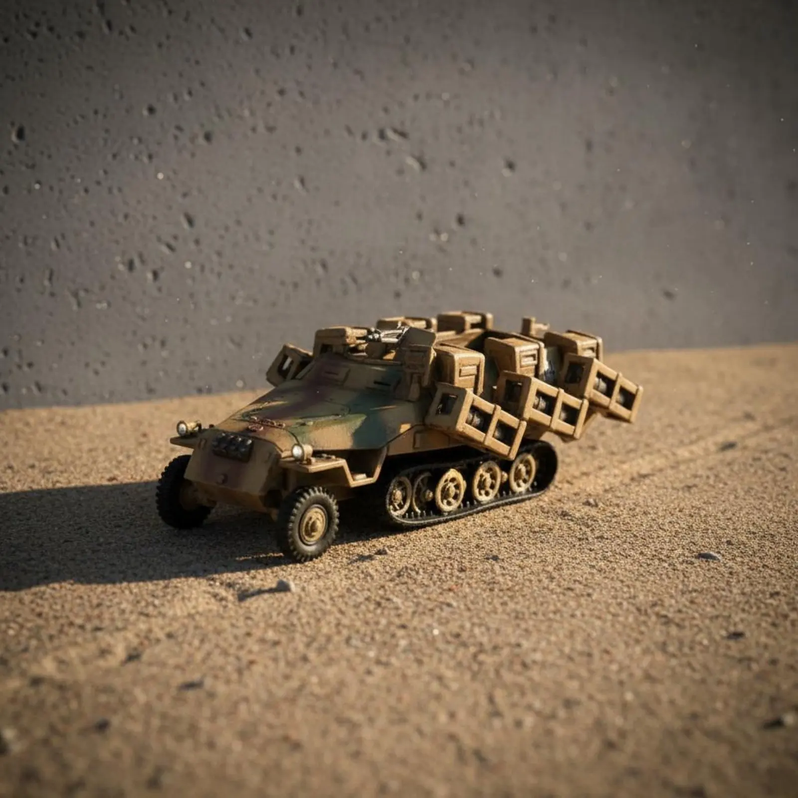 

Миниатюрная модель бронетехники в масштабе 1:144, исторически точная, немецкая, коллекционная, высокодетализированная.