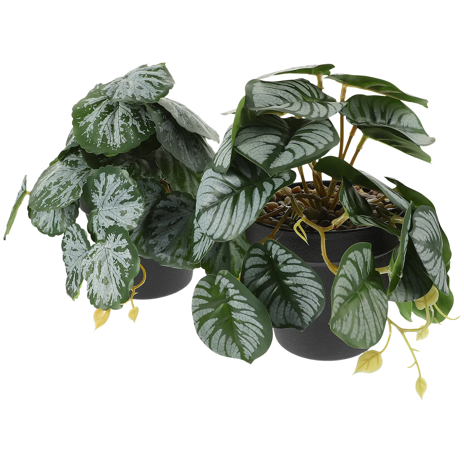 

2pcs Realistic Artificial Potted Plants Simulation Bonsai For Indoor Outdoor Home Office Desk Decor Faux Plants House