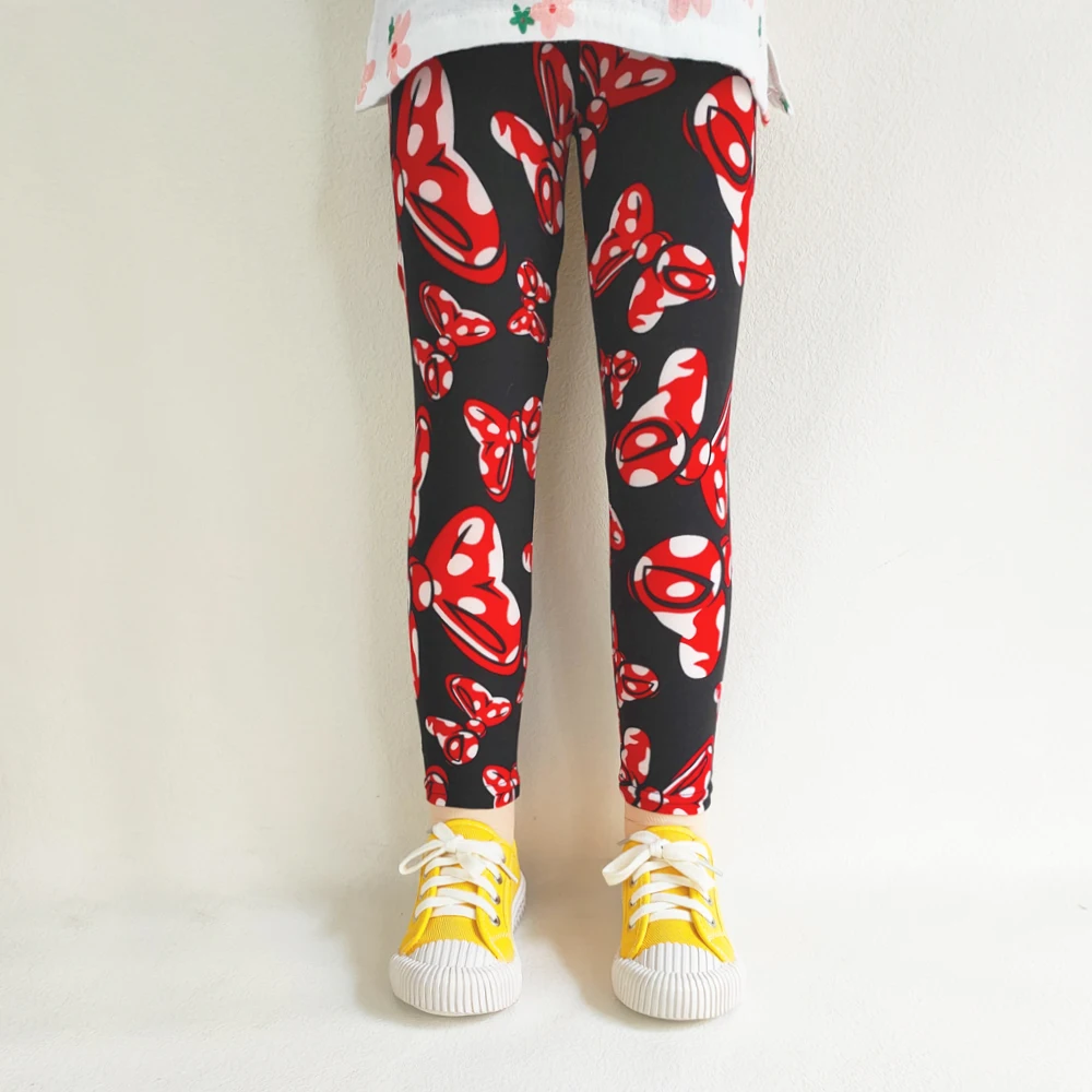Mädchen Leggings Mode Cartoon Enge Hosen Frühling und Herbst Baby Mädchen Slim Fit Blumen Leggings Sommer Kinder Hosen – Detail 19
