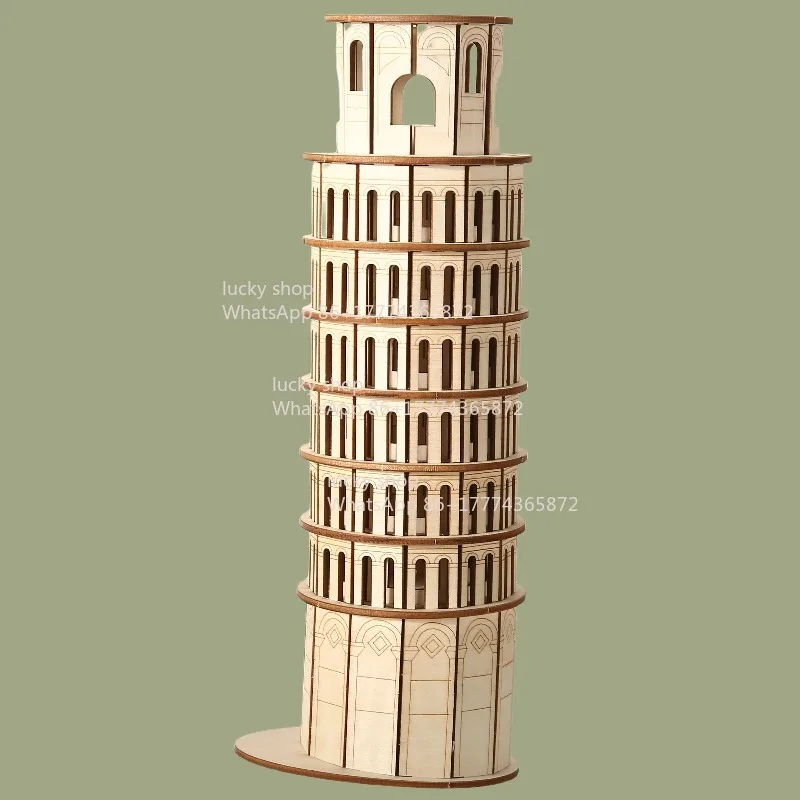 

Pizza Leaning Tower Adult Decompression Assembly Festival Gift