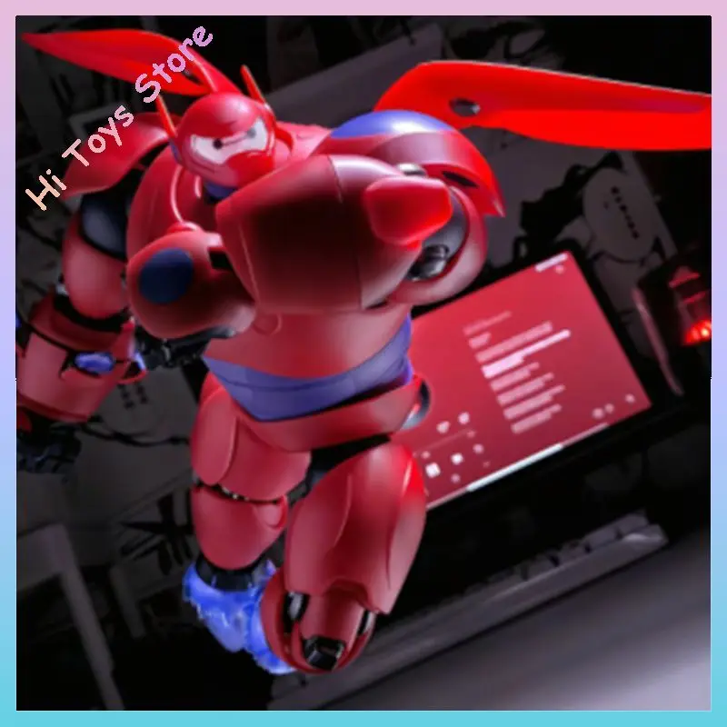 متوفر في المخزون الأصلي غونغ بطل كبير 6 Baymax التجمع نموذج Baymax دمية 18 سنتيمتر تجميع الدمى المنقولة ألعاب أطفال هدية عيد ميلاد