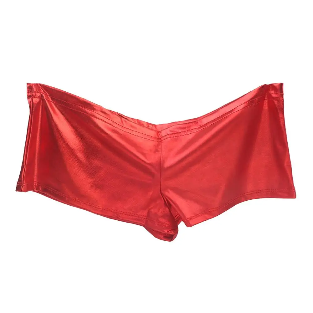 

Top Selling Soft Briefs Intimates & Sleep Dancing Lingerie PVC Leather Look Underwear Thongs Boxer Panties for Women