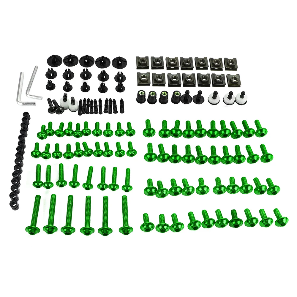 

Full Fairing Bolt Kit For Kawasaki Z1000 Z250 Z400 Z650 Z800 Z900 RS ABS 2011 2012 2013-2017 2018 2019 Universal Bodywork Screws