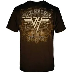 Camiseta de Van Halen Rock N Roll, S M L Xl Xxl, camiseta de banda de Rock