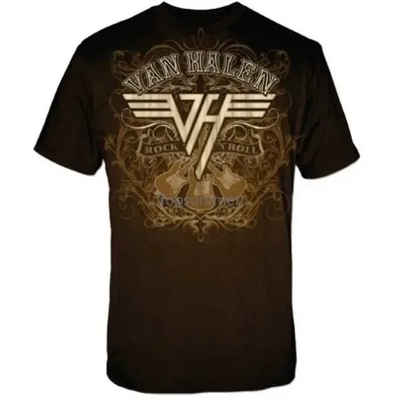 Van Halen Rock N Roll T Shirt S M L Xl Xxl T Shirt Rock Band Tshirt Tee