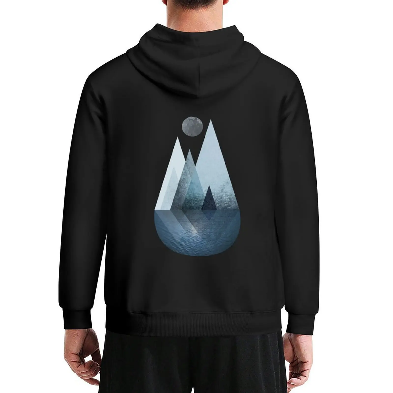 

Nordic Mountain Reflection Hoodie anime clothes men's sweat-shirt autumn jacket men autumn clothes autumn hoodie