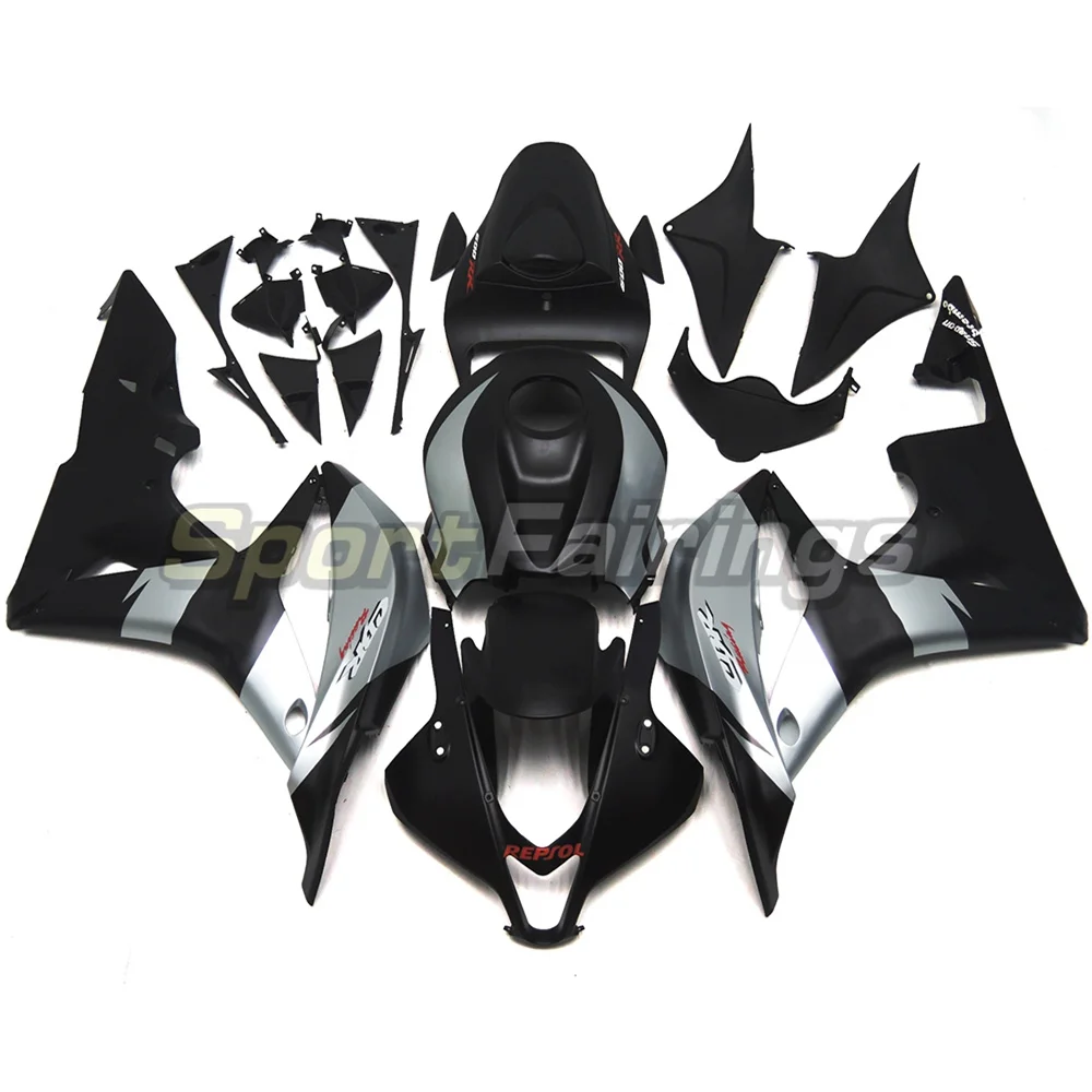 Novo abs toda a motocicleta carenagens kits para honda cbr600 rr cbr600rr cbr 600rr 2007 2008 injeição carroçaria acessórios pret