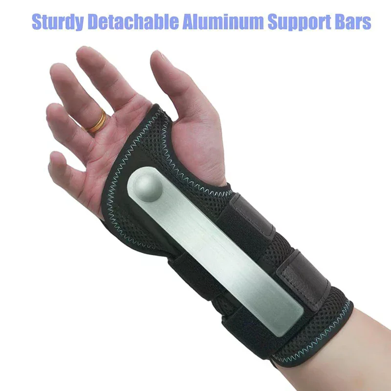 

1Pcs Adjustable Wristband Wrist Support Wrist Brace Sport Left Right Hand Wrist Support For Fitness, Weightlifting & Pain Relief