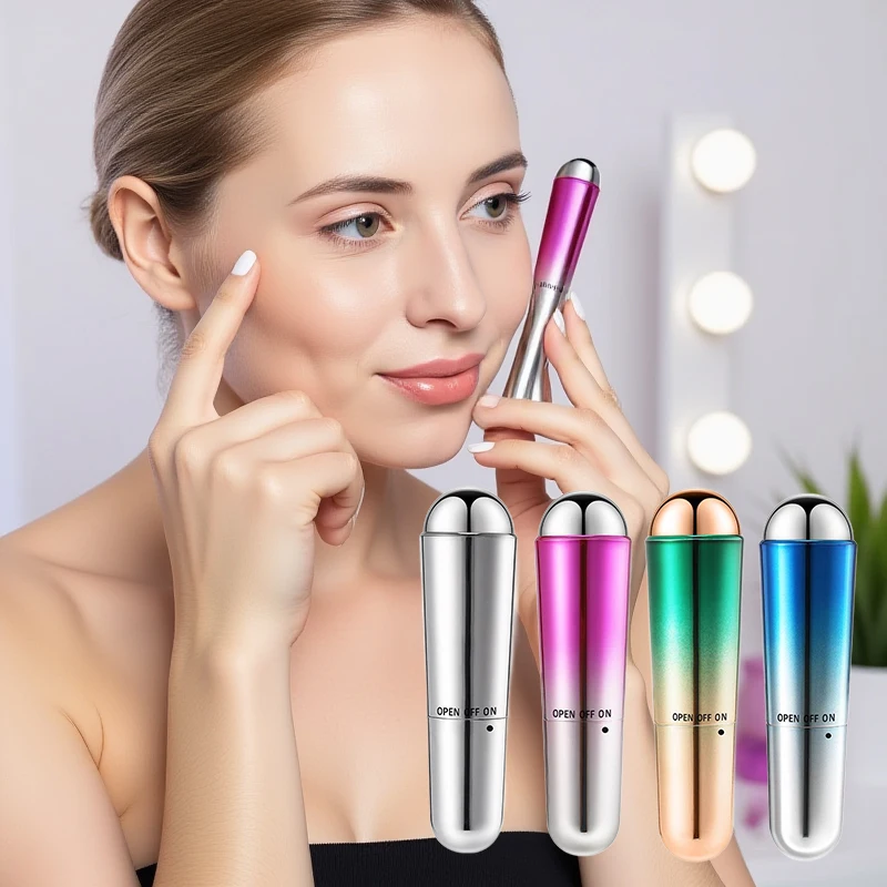 Dispositivo elettrico multifunzionale per massaggio facciale Pulito per la cura della pelle del viso Massaggiatore di bellezza Ringiovanimento della pelle del viso Lifting Stringere