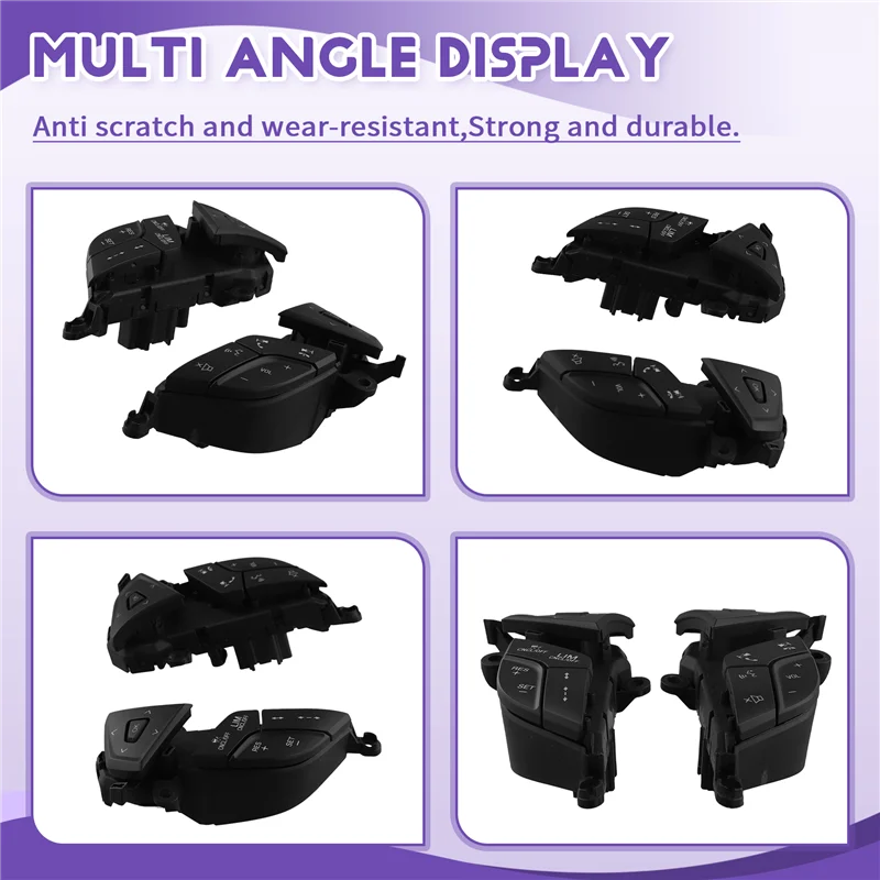 

Car Steering Wheel Volume Adjustment Cruise Control Switch DG9T-9E740GFW DG9T-9E740DBW For Ford Fusion 2013-2018