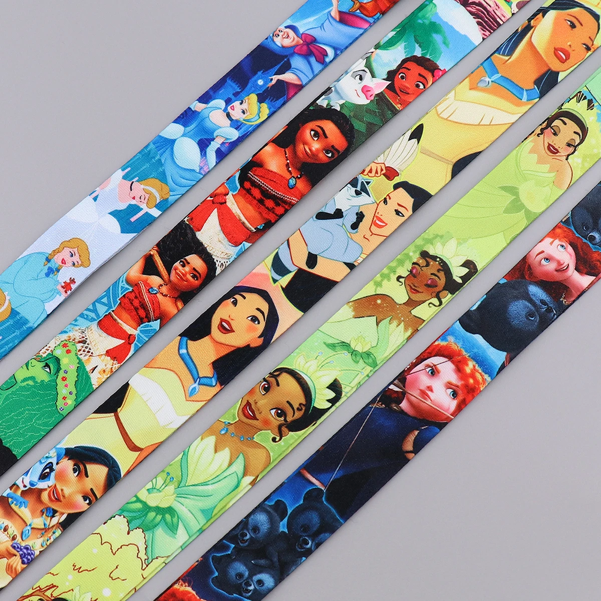 Anime Prinzessin Lanyards für Schlüssel Neck Strap Für Karte Abzeichen Gym Schlüssel Kette Lanyard Schlüssel Halter DIY Hängen Seil Zubehör