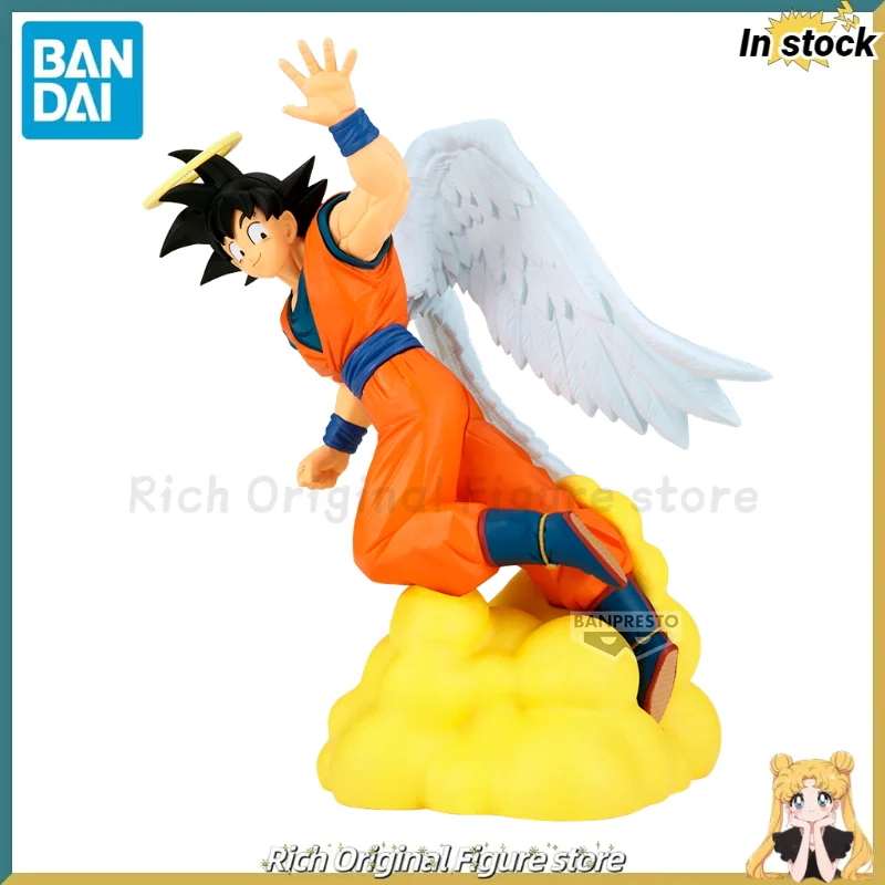 

В наличии оригинальная коробка истории BANDAI BANPRESTO DRAGON BALL Z Son Gokuu, игрушечная модель, фигурка, статуя