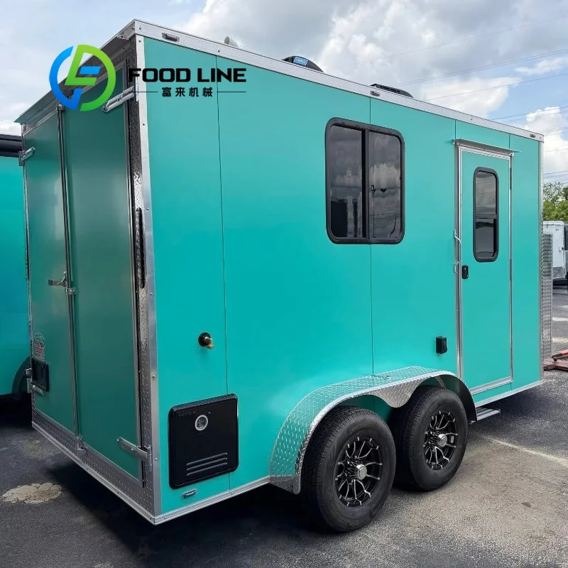 Pet Grooming Trailer with Viewing Window, Custom Color&Logo Ideal for Mobile Dog & Cat Bathing, Pet Trimming Pet Salon Startup