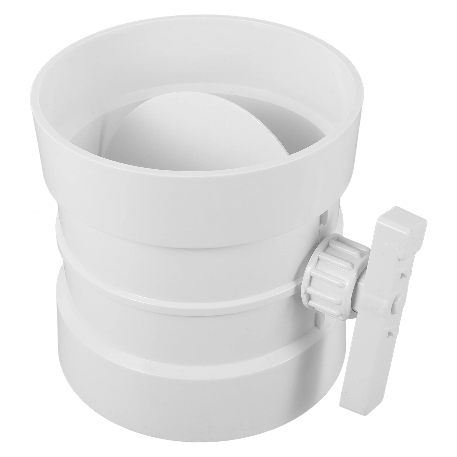 

Regulating Valve Pvc Backdraft Damper Dryer Vent Control Ducting Insert For Bathrooms Range Hoods Manual Airflow