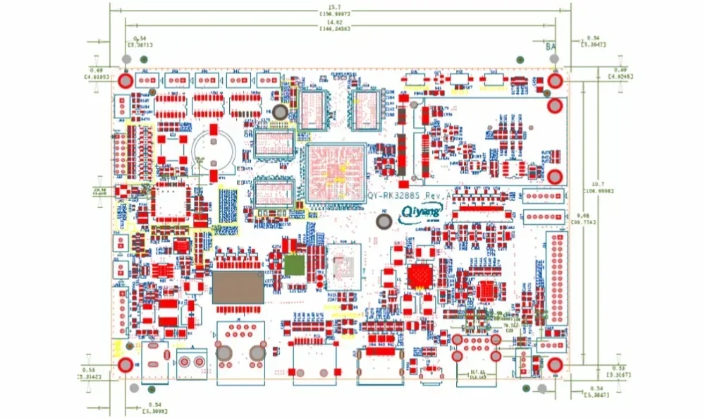 Groothandelsprijs, professionele technische ondersteuning, rijke software en hardware-resources, Android 5.1 RK3288 moederbord heet verkoopin