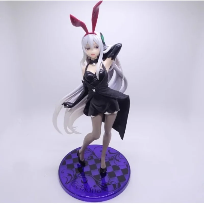 Original Genuine Taito Re: Zero Starting Life In Another World 18cm Echidna Coreful Bunny Girl Pvc Anime Figure Toy Gift