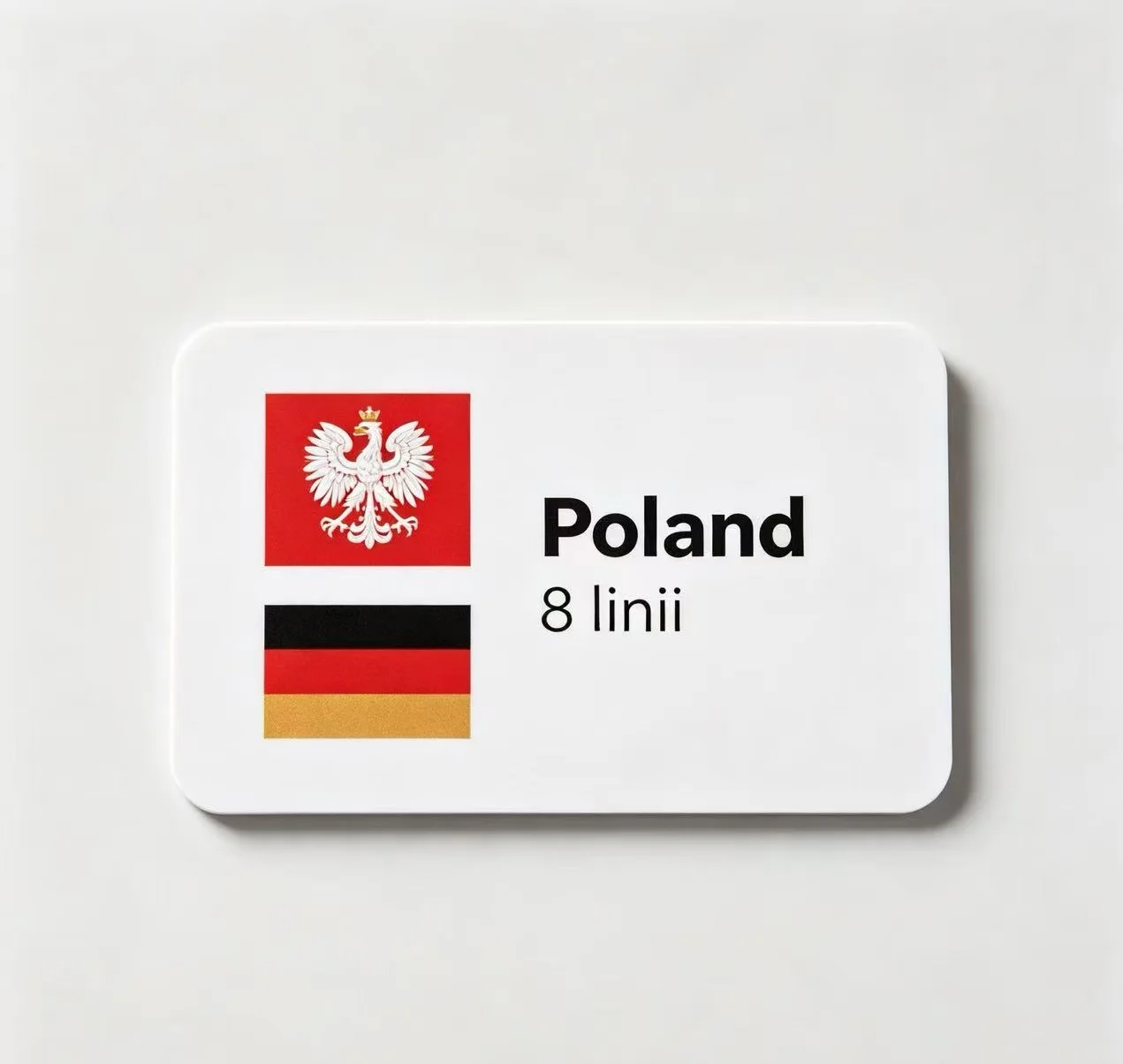 2026 Niemcy Oscam Polska 8 Linii Karta Polska 8 Linii Europa Polska Austria Europa Oscams Clines Ccam Niestandardowe Szybka Dostawa