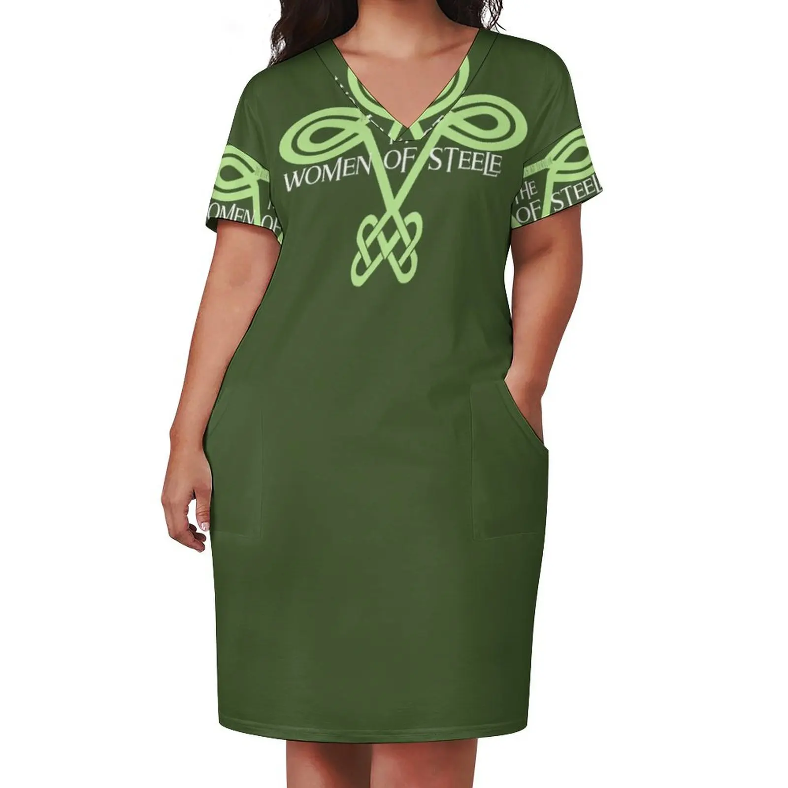 スティールの女性ルーズポケットドレス女性パーティードレス高級ドレスウエディングドレス