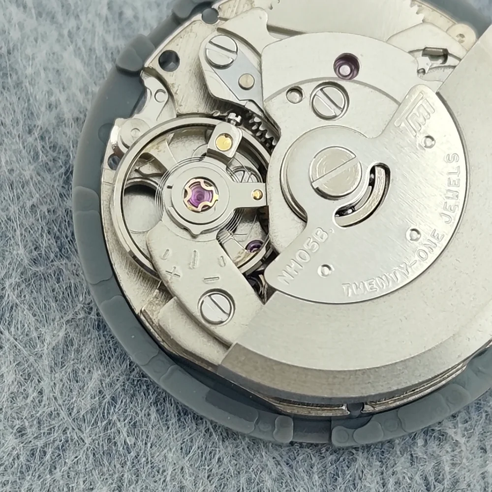Japan Genuine NH05 NH05A NH05B Mechanical Movement 24 Jewels Skeleton Mechanism Modification Automatic Watch Replace Movement